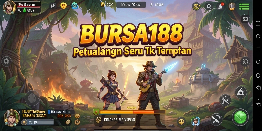 Tampilan gameplay BURSA188 yang menakjubkan dan penuh petualangan.
