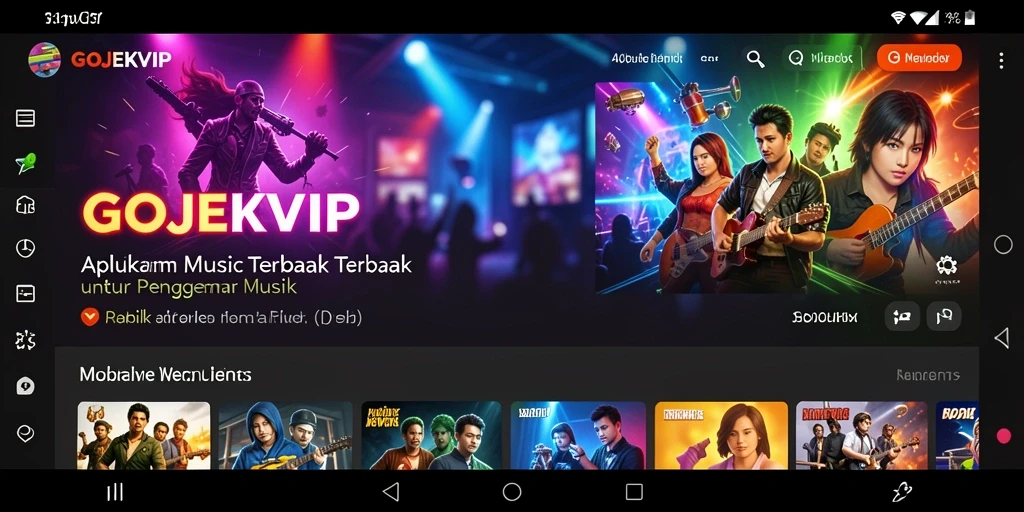 Tampilan gameplay <strong>GOJEKVIP</strong> saat bernyanyi dengan teman-teman.