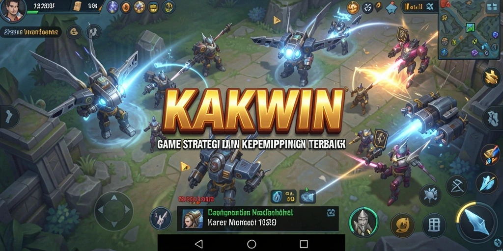 Tampilan gameplay KAKWIN dengan strategi yang mendebarkan.