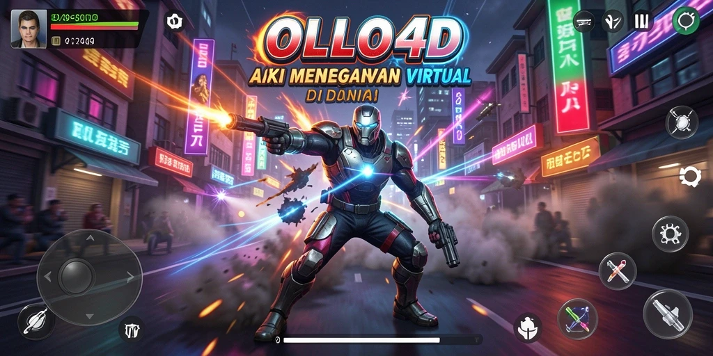 Screenshot OLLO4D menampilkan pertarungan seru dengan grafis yang menawan.