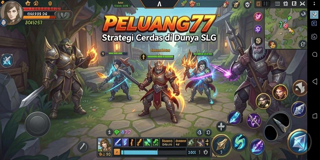 Tampilan gameplay PELUANG77 yang seru dan interaktif.
