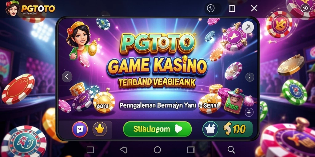 Screenshot PGTOTO menampilkan gameplay kasino yang menarik dan menghibur.