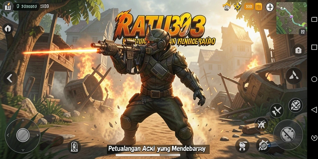 Tangkapan layar gameplay RATU303 yang intens dan mengasyikkan.