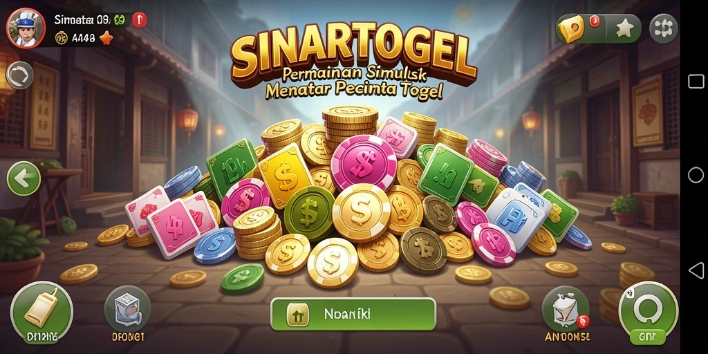Tampilan menarik SINARTOGEL dengan gameplay interaktif.