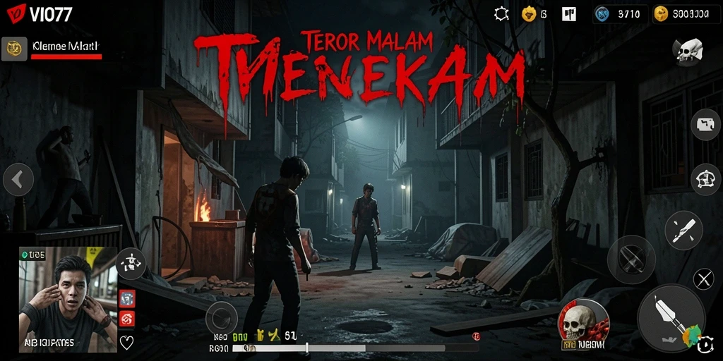 Gameplay VIO77 yang menakutkan dan penuh aksi di dunia gelap.